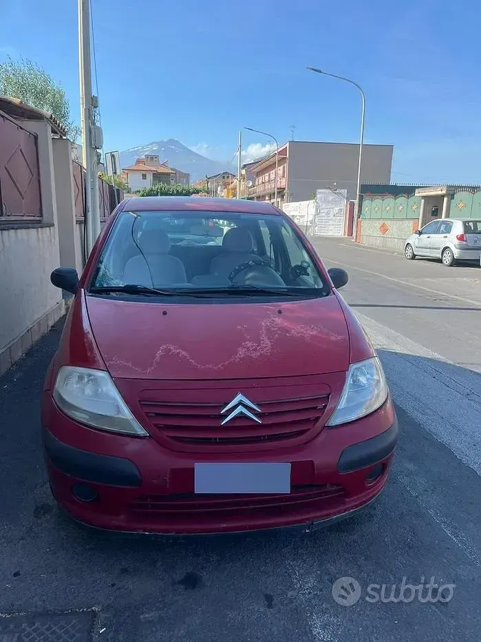 Usata Citroën C3 60 CV (44 kW) 2004 Rosso Berlina
