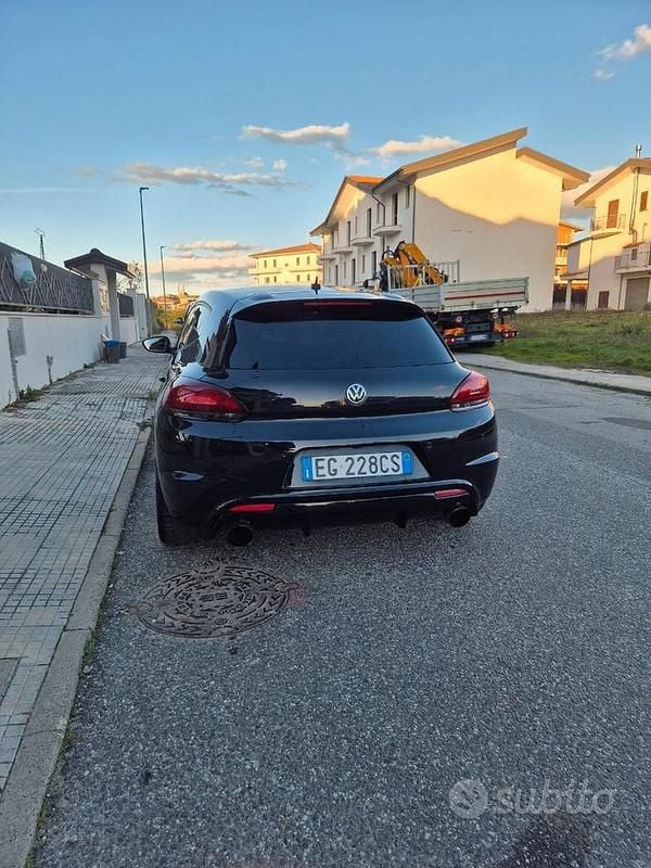 Usata VW Scirocco 210 CV (154 kW) 2011 Nero Coupé