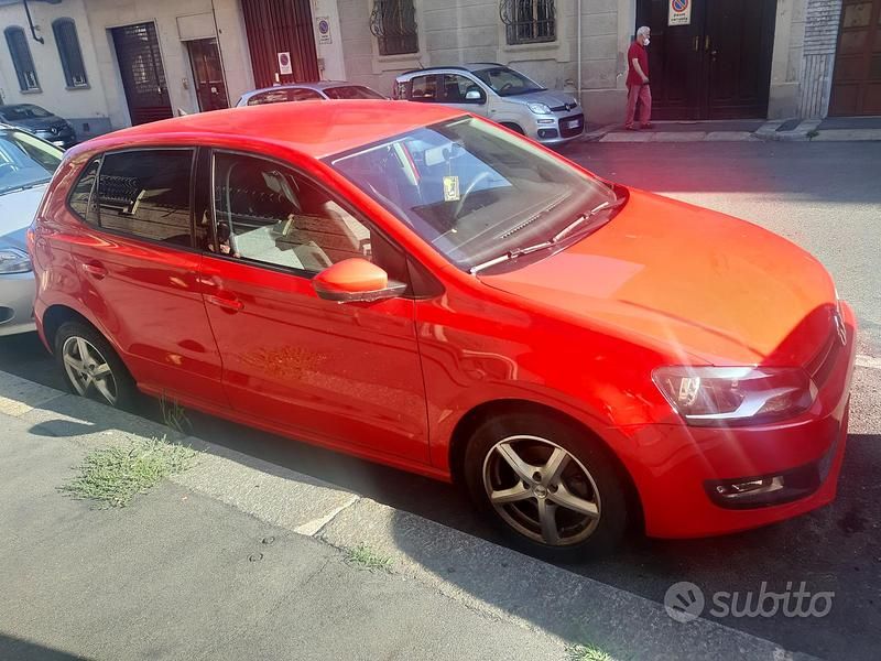 Usata VW Polo 75 CV (55 kW) 2010 Rosso Berlina