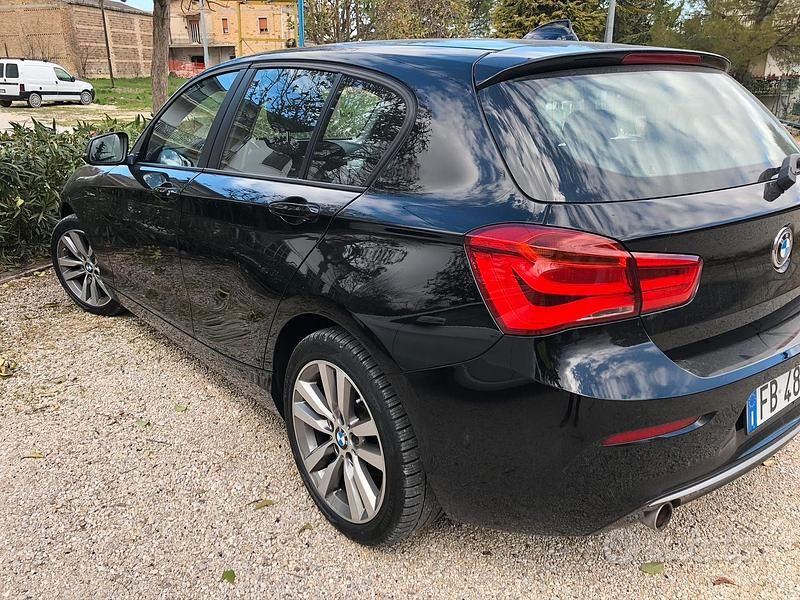 Usata BMW 116 116 CV (85 kW) 2016 Nero Utilitaria