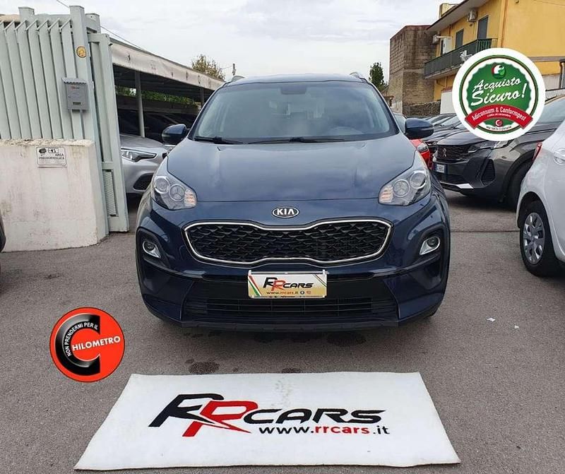 Blu/azzurro Usata 2020 Kia Sportage SUV | 15.490 € (Buon prezzo) - Immagine 1/4