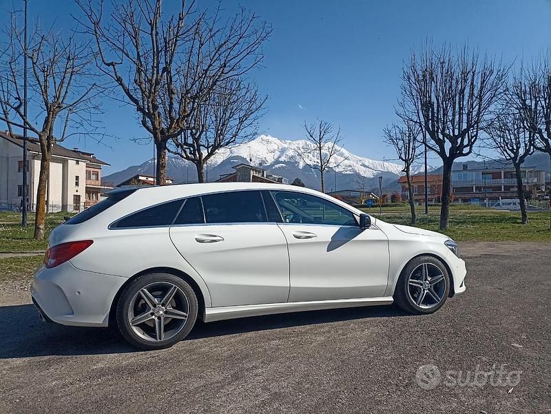 Usata Mercedes CLA220 Shooting Brake Executive 177 CV (130 kW) 2017 Bianco Station wagon