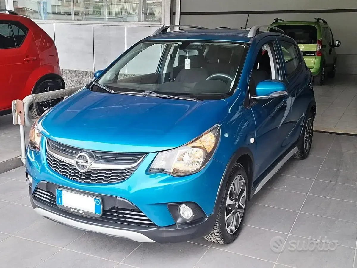 Occasion Opel Karl 73 ch (53 kW) 2018 Bleue Citadine