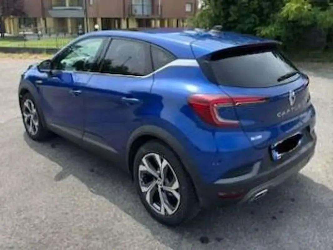 Usata Renault Captur RS Line 94 CV (69 kW) 2022 Blu/azzurro SUV