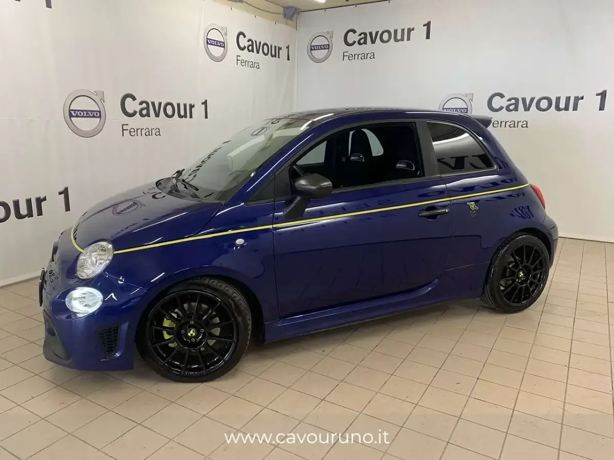 Usata Abarth 595 144 CV (105 kW) 2016 Blu/azzurro Berlina