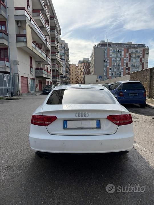 Usata Audi A5 2010 Bianco Coupé
