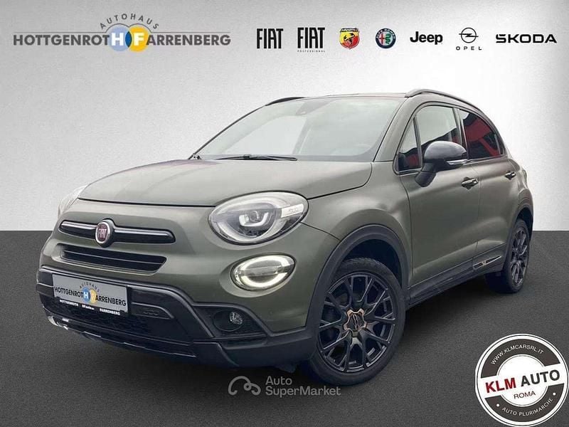 Usata Fiat 500X Cross Plus 120 CV (88 kW) 2019 Verde SUV