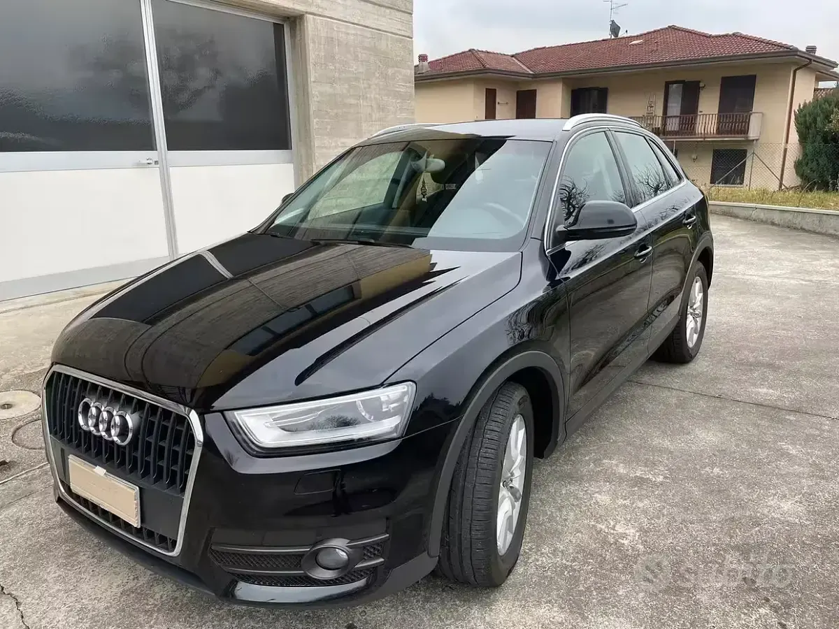 Usata Audi Q3 S-Line 140 CV (102 kW) 2012 Nero SUV