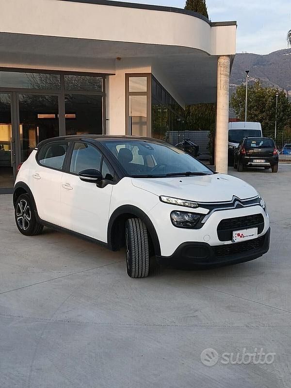 Usata Citroën C3 Feel 102 CV (75 kW) 2021 Bianco Utilitaria