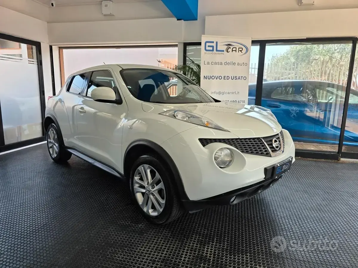 Usata Nissan Juke Acenta 110 CV (80 kW) 2012 Bianco SUV