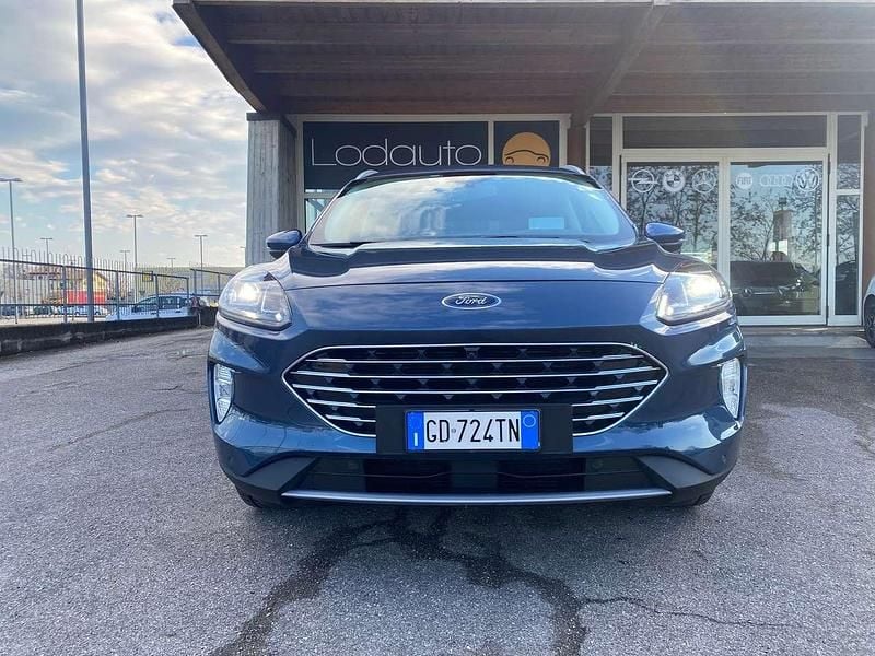 Usata Ford Kuga Titanium 120 CV (88 kW) 2020 Blu/azzurro SUV