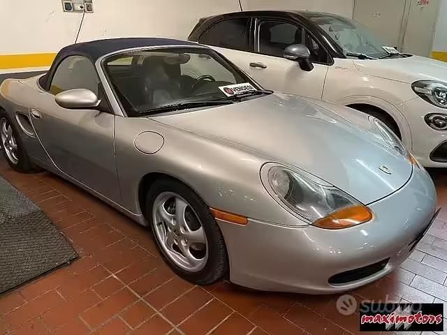 Usata Porsche Boxster 204 CV (150 kW) 1999 Grigio Cabrio