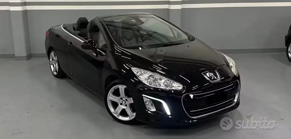 Usata Peugeot 308 CC Allure 156 CV (114 kW) 2012 Nero Cabrio