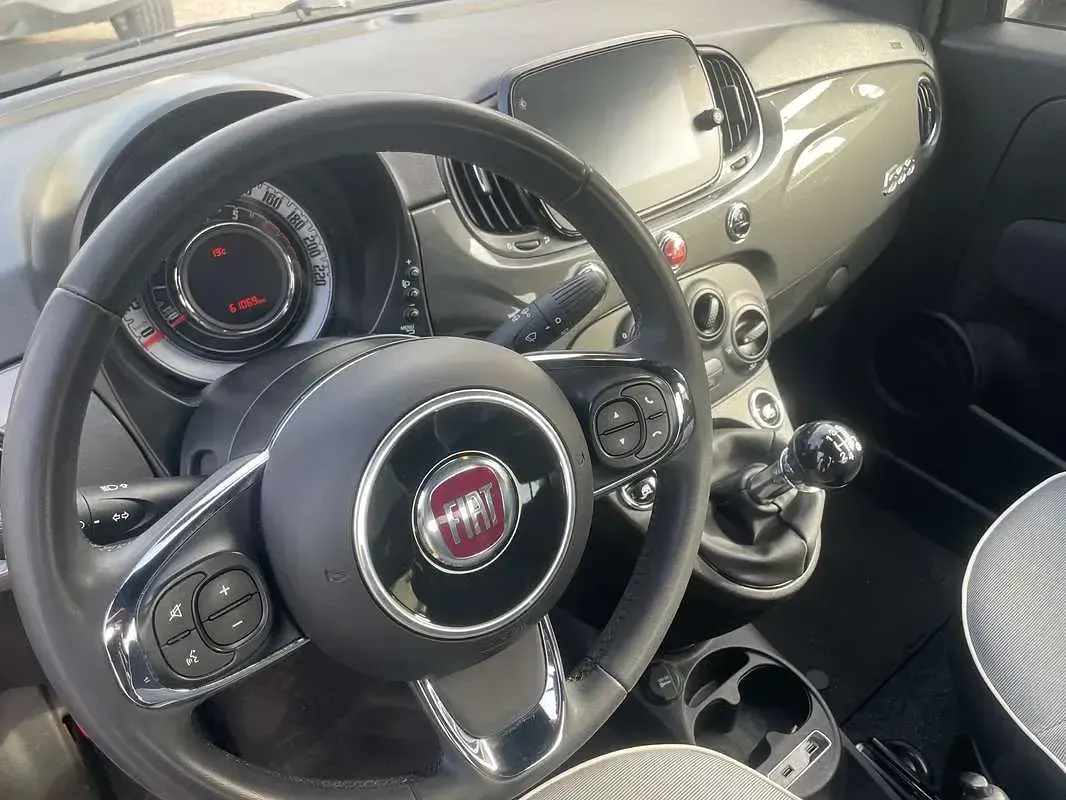 Usata Fiat 500 Lounge 69 CV (50 kW) 2020 Grigio Utilitaria