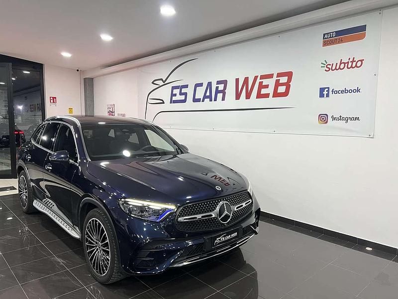 Usata Mercedes GLC220 AMG Line Premium Plus 197 CV (144 kW) 2023 Blu/azzurro SUV