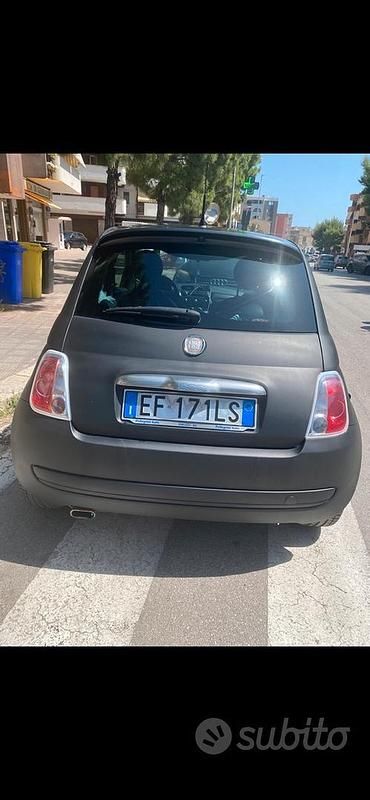 Usata Fiat 500 96 CV (70 kW) 2010 Nero Utilitaria