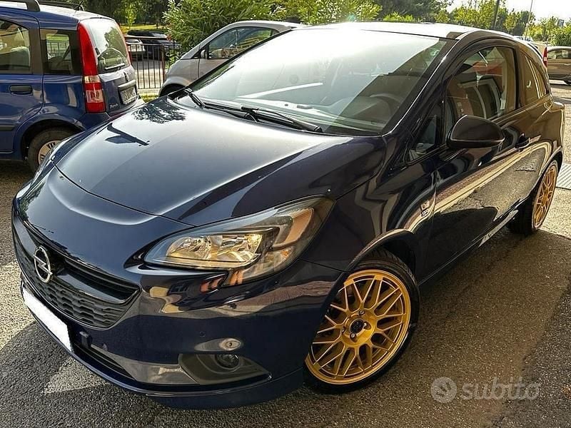 Usata Opel Corsa OPC 150 CV (110 kW) 2018 Blu Utilitaria