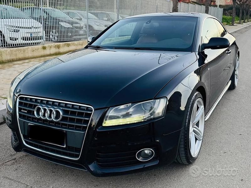 Usata Audi A5 S-Line 170 CV (125 kW) 2011 Nero Coupé