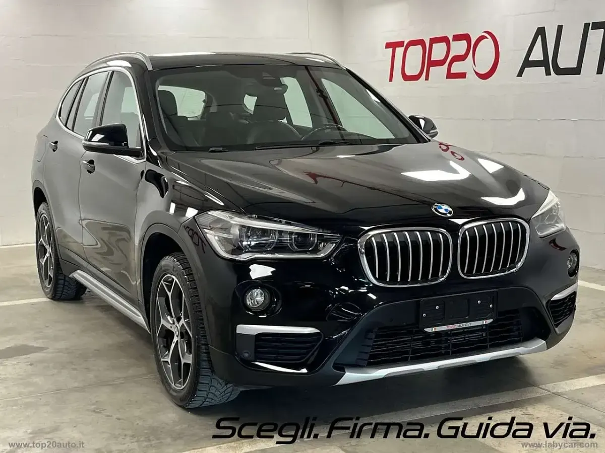 Usata BMW X1 xLine 150 CV (110 kW) 2019 Nero SUV