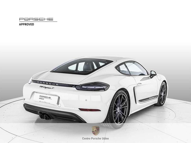 Usata Porsche Cayman 299 CV (219 kW) 2019 Bianco carrara metallizzato Coupé