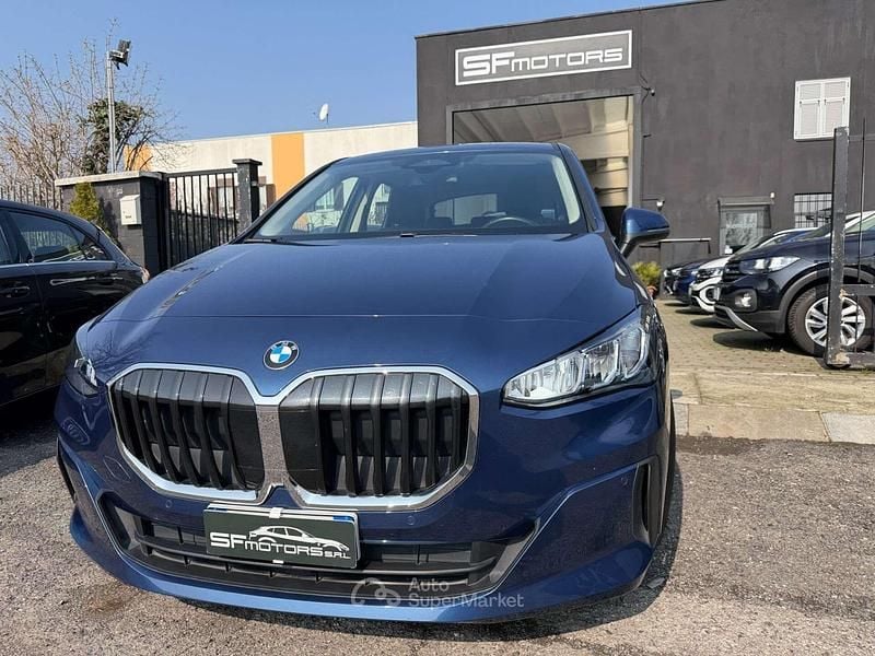 Usata BMW 218 Active Tourer Sport Line 150 CV (110 kW) 2022 Blu/azzurro Monovolume