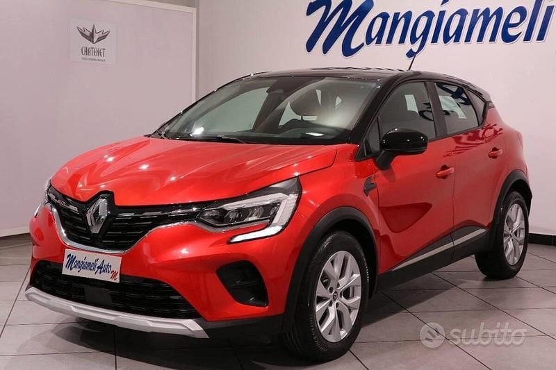 Usata Renault Captur Zen 101 CV (74 kW) 2020 Rosso SUV