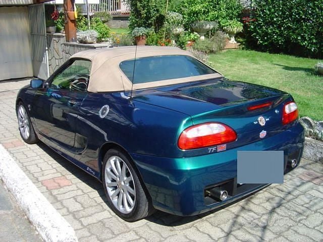 Usata MG TF 116 CV (85 kW) 2004 Verde Cabrio