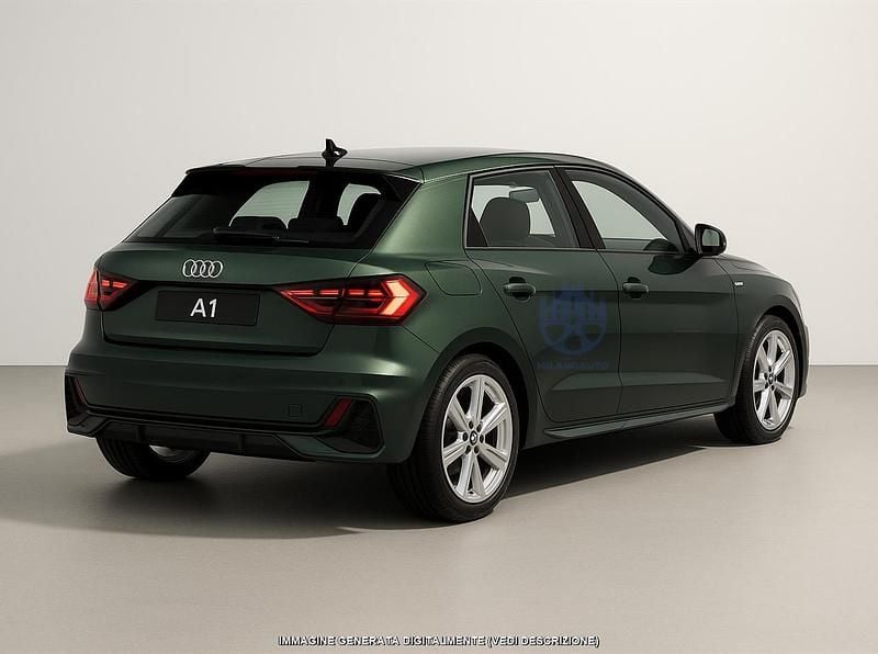 Usata Audi A1 Sportback S-Line 95 CV (69 kW) 2025 Verde Utilitaria