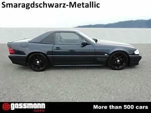Usata Mercedes SL320 231 CV (169 kW) 1996 Nero Cabrio