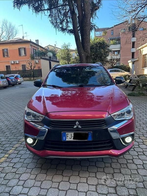 Usata Mitsubishi ASX 114 CV (83 kW) 2017 Rosso SUV