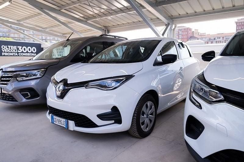 Usata Renault Zoe Life 80 kW (109 CV) 2020 Bianco Utilitaria