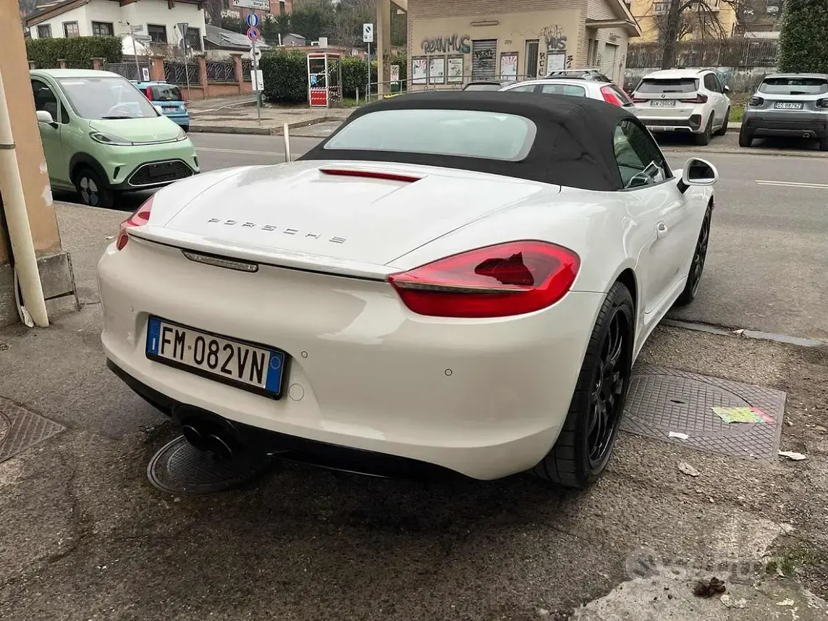 Usata Porsche Boxster 265 CV (194 kW) 2014 Bianco Cabrio