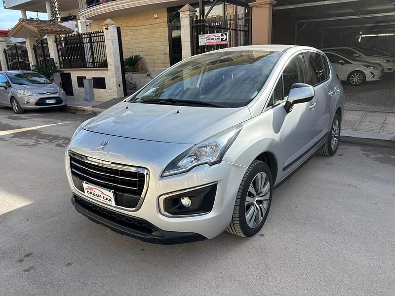 Usata Peugeot 3008 Allure 120 CV (88 kW) 2016 Argento Monovolume
