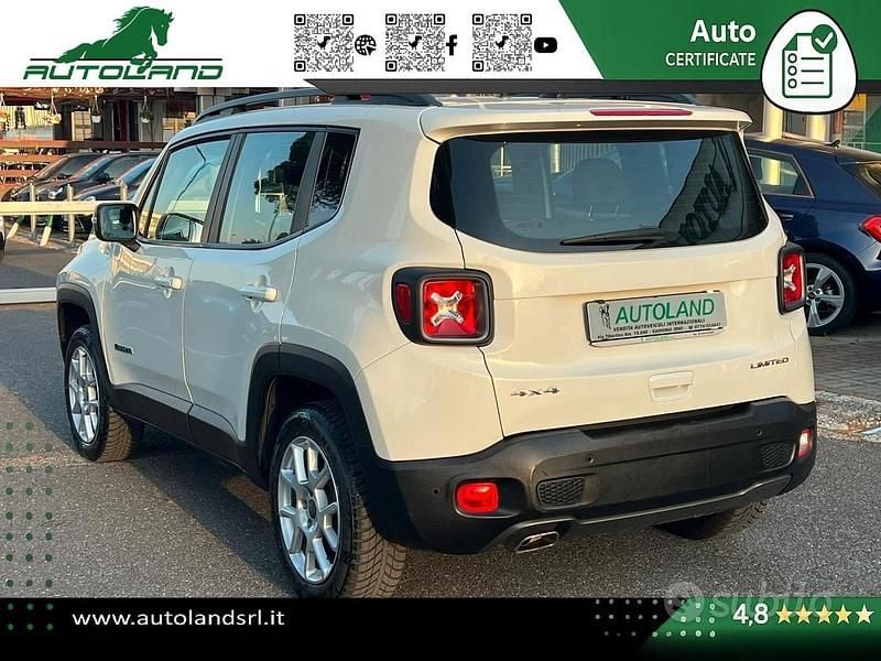 Usata Jeep Renegade Limited 140 CV (102 kW) 2019 Bianco SUV