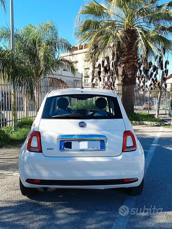 Usata Fiat 500 Pop 69 CV (50 kW) 2018 Bianco Berlina