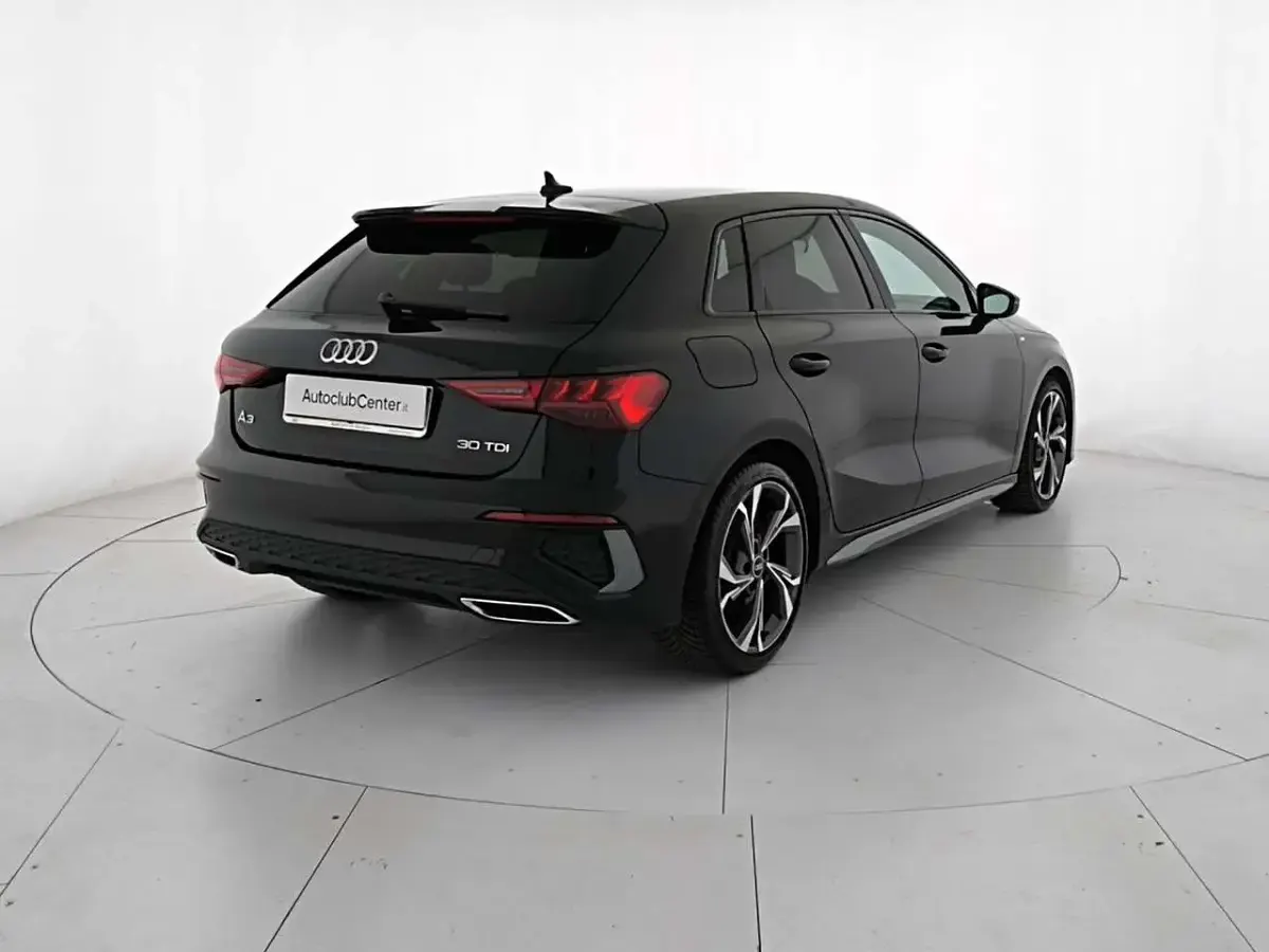 Usata Audi A3 S-Line 116 CV (85 kW) 2021 Nero Berlina