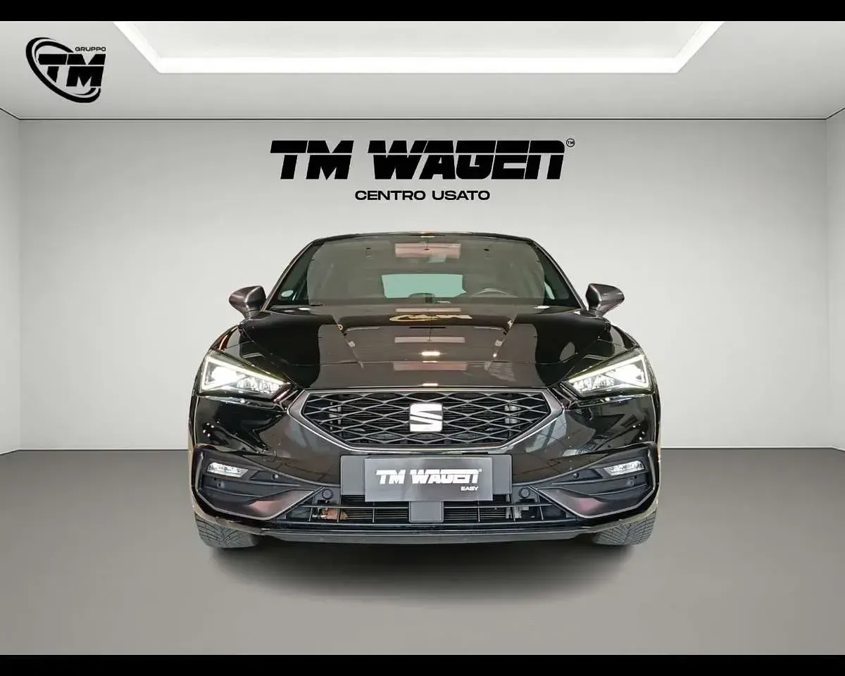 Usata Seat Leon FR 150 CV (110 kW) 2021 Nero Berlina