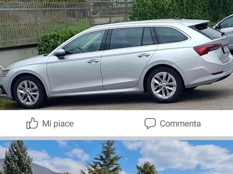 Usata Skoda Octavia G-TEC Style 131 CV (96 kW) 2020 Argento Station wagon