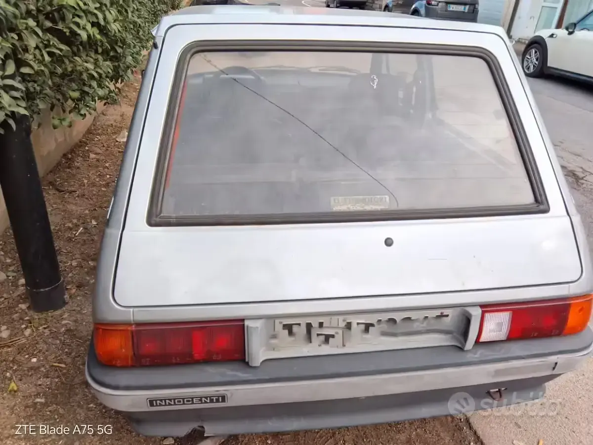 Usata Innocenti 500 1991 Grigio Utilitaria