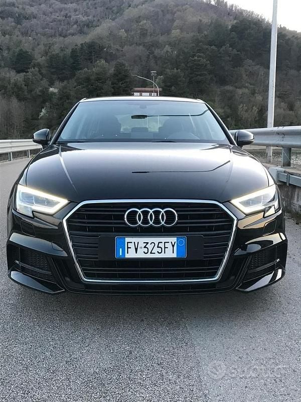 Usata Audi A3 2019 Nero Berlina