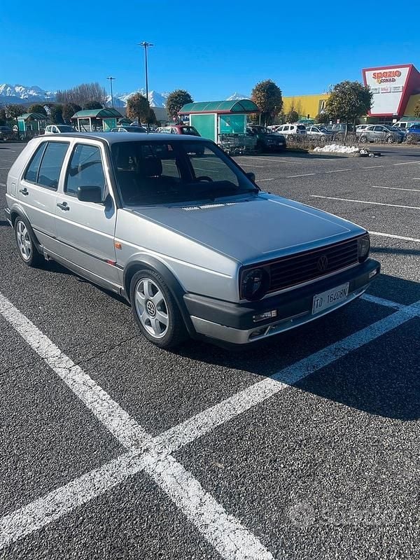 Usata VW Golf II GTD 1989 Grigio Utilitaria