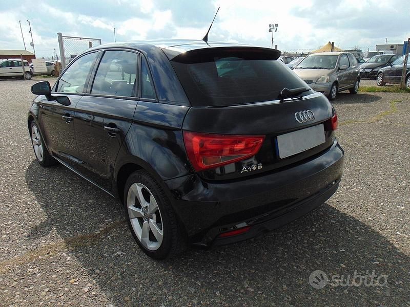 Usata Audi A1 90 CV (66 kW) 2017 Nero Utilitaria
