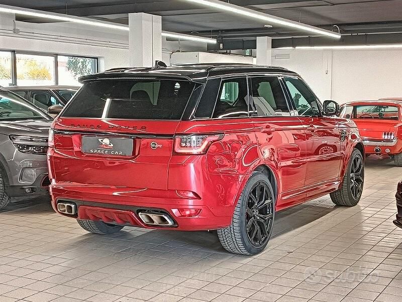 Usata Land Rover Range Rover Sport SVR 575 CV (422 kW) 2020 Rosso SUV