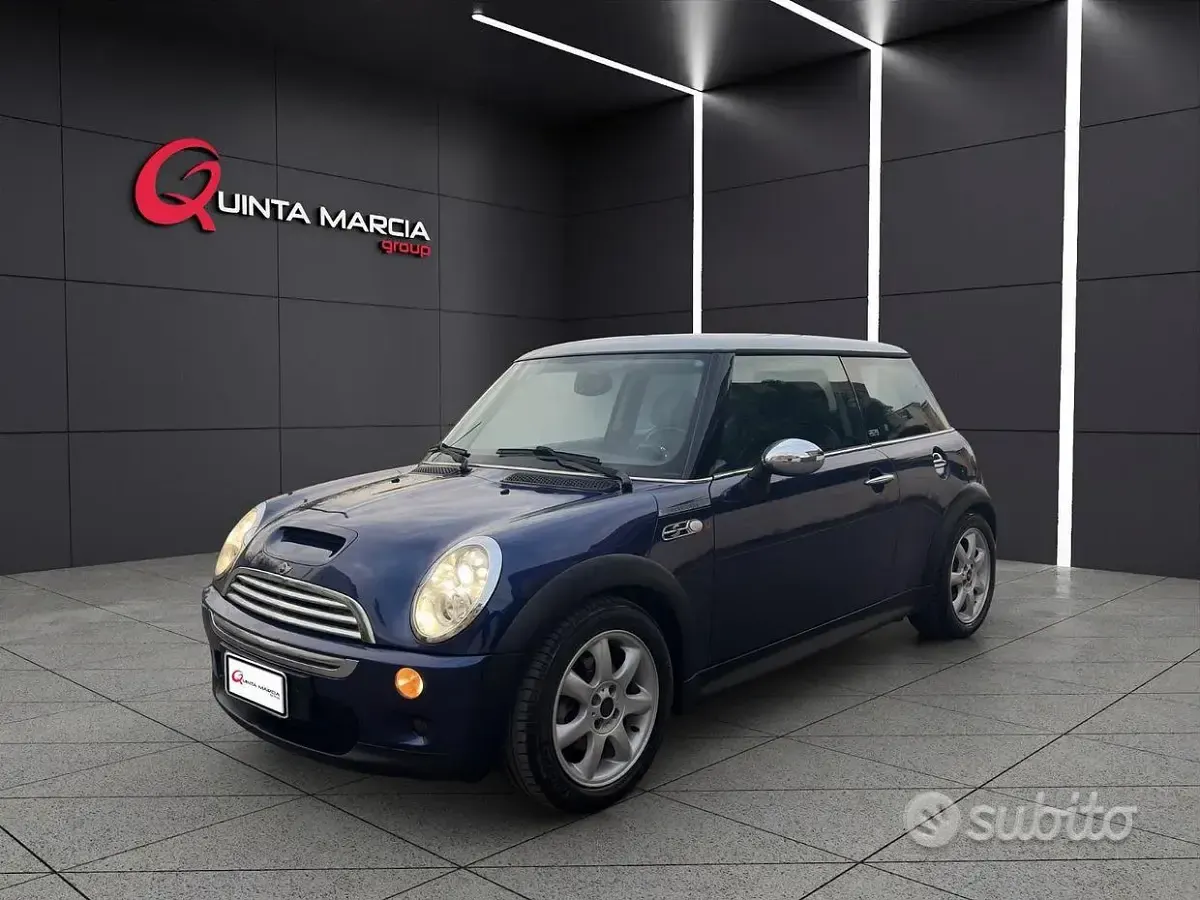 Usata Mini Cooper S 170 CV (125 kW) 2005 Bluazzurro Utilitaria
