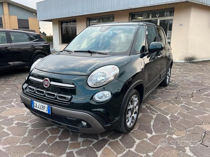 Usata Fiat 500L Cross 95 CV (69 kW) 2020 Verde Monovolume