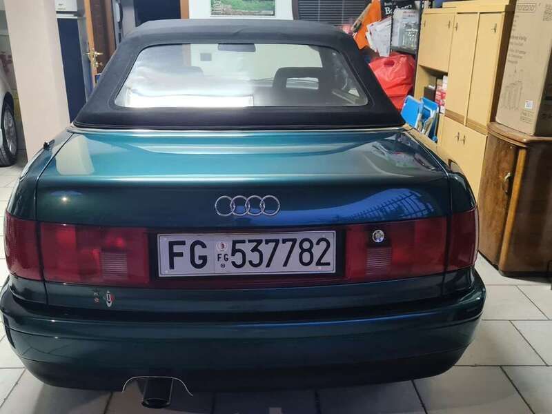 Usata Audi Cabriolet 113 CV (83 kW) 1993 Verde Cabrio