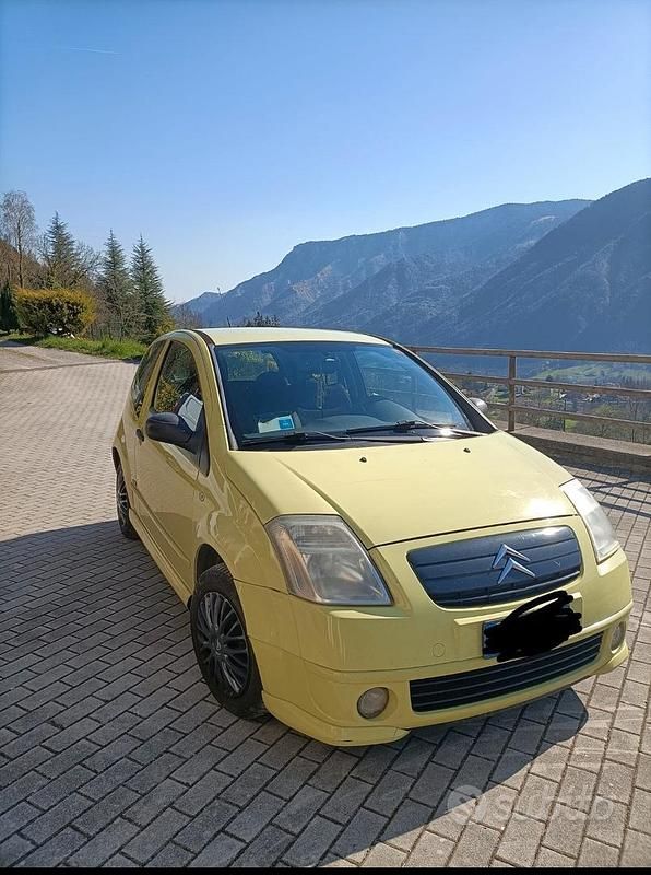 Usata Citroën C2 VTR Sport 2005 Giallo Utilitaria