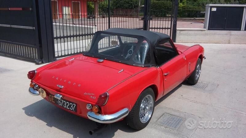 Usata Triumph Spitfire 1970 Rosso Cabrio