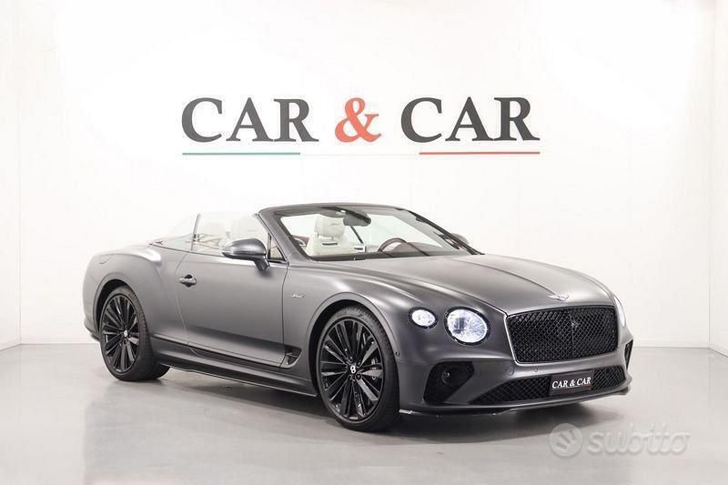 Grigio Usata 2022 Bentley Continental GT Convertible Cabrio | 218.000 € - Immagine 1/4