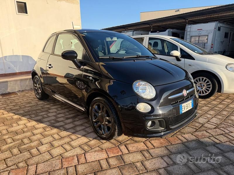 Usata Fiat 500 69 CV (50 kW) 2014 Nero Berlina